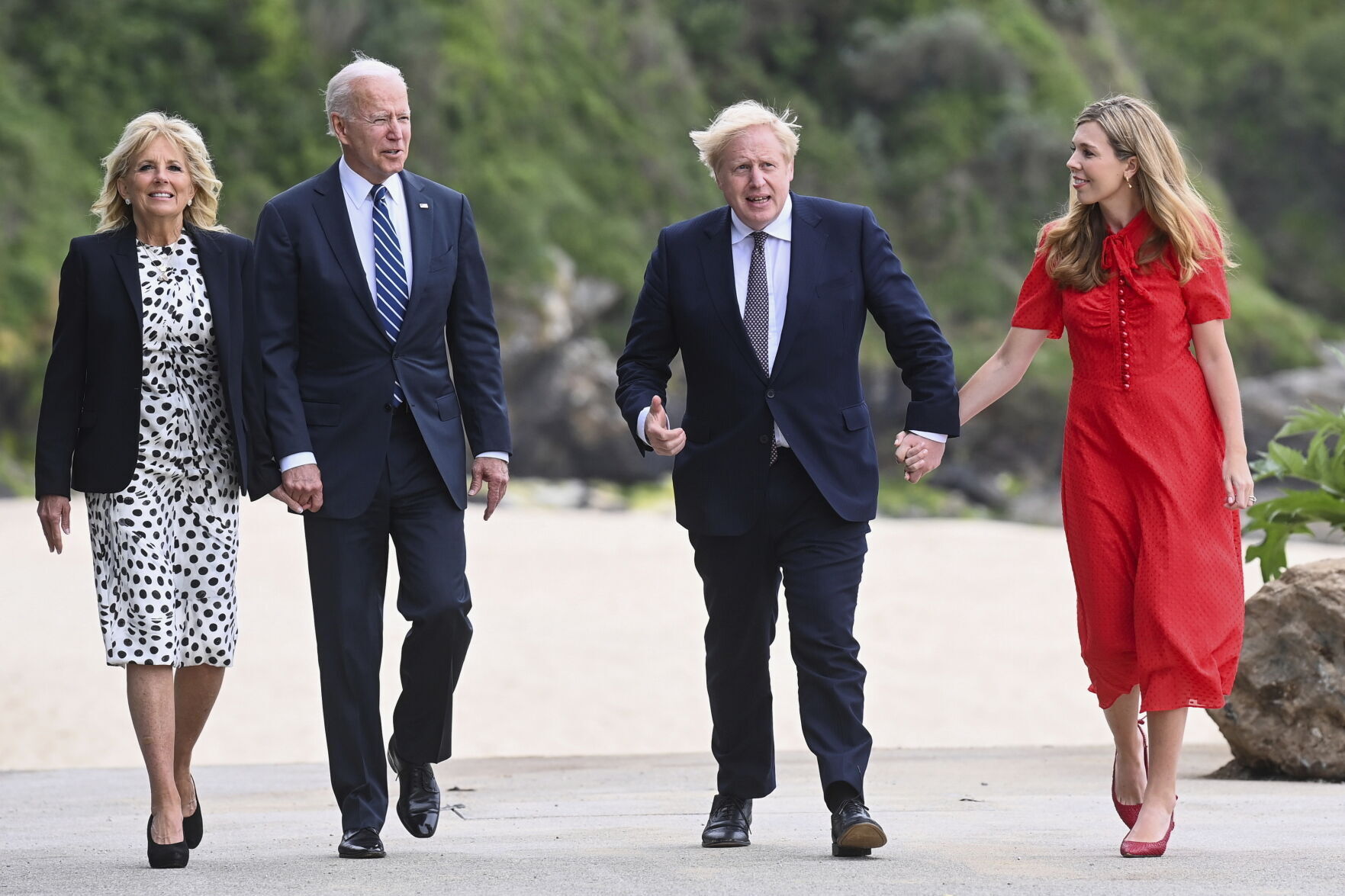 APTOPIX Britain G7